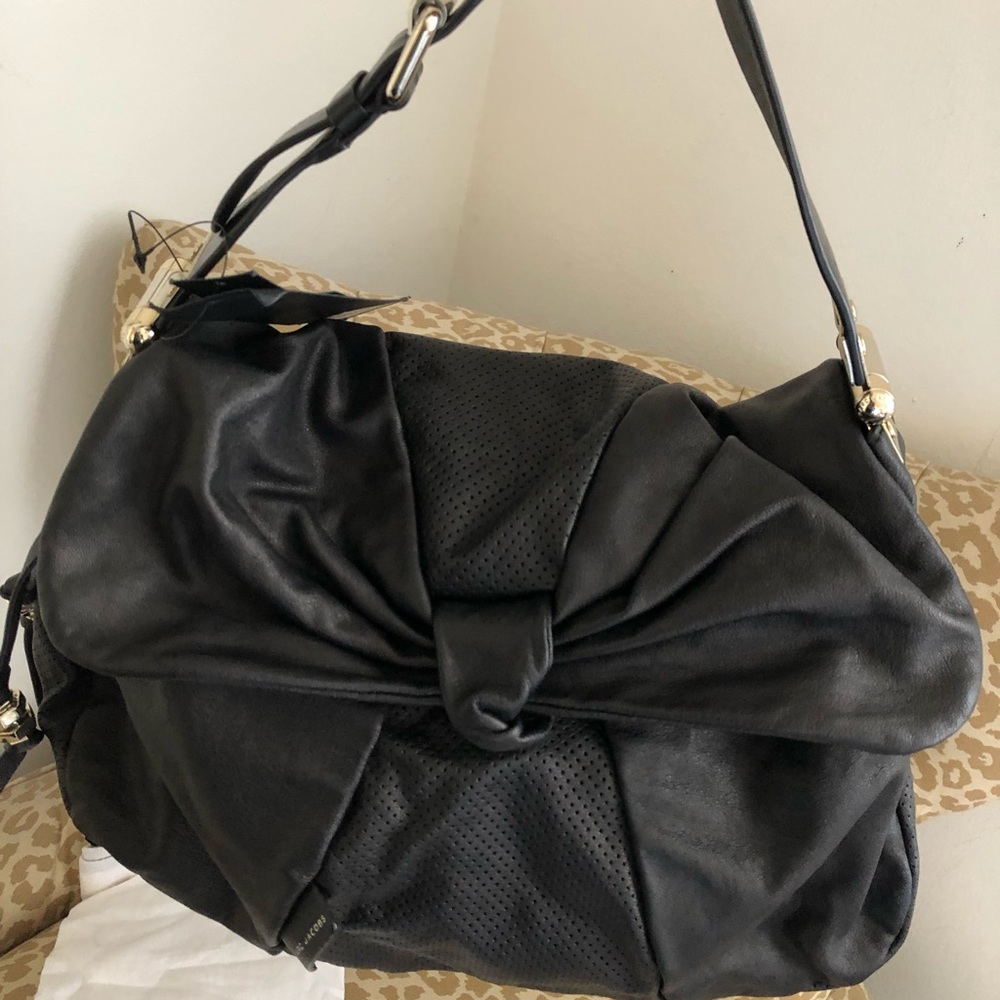 NWT Black leather MARC by MARC JACOBS handbag